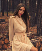 Alina Strips Naked In The Woods