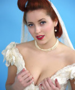 Lucy V Is Ready For A Naughty Nude Wedding