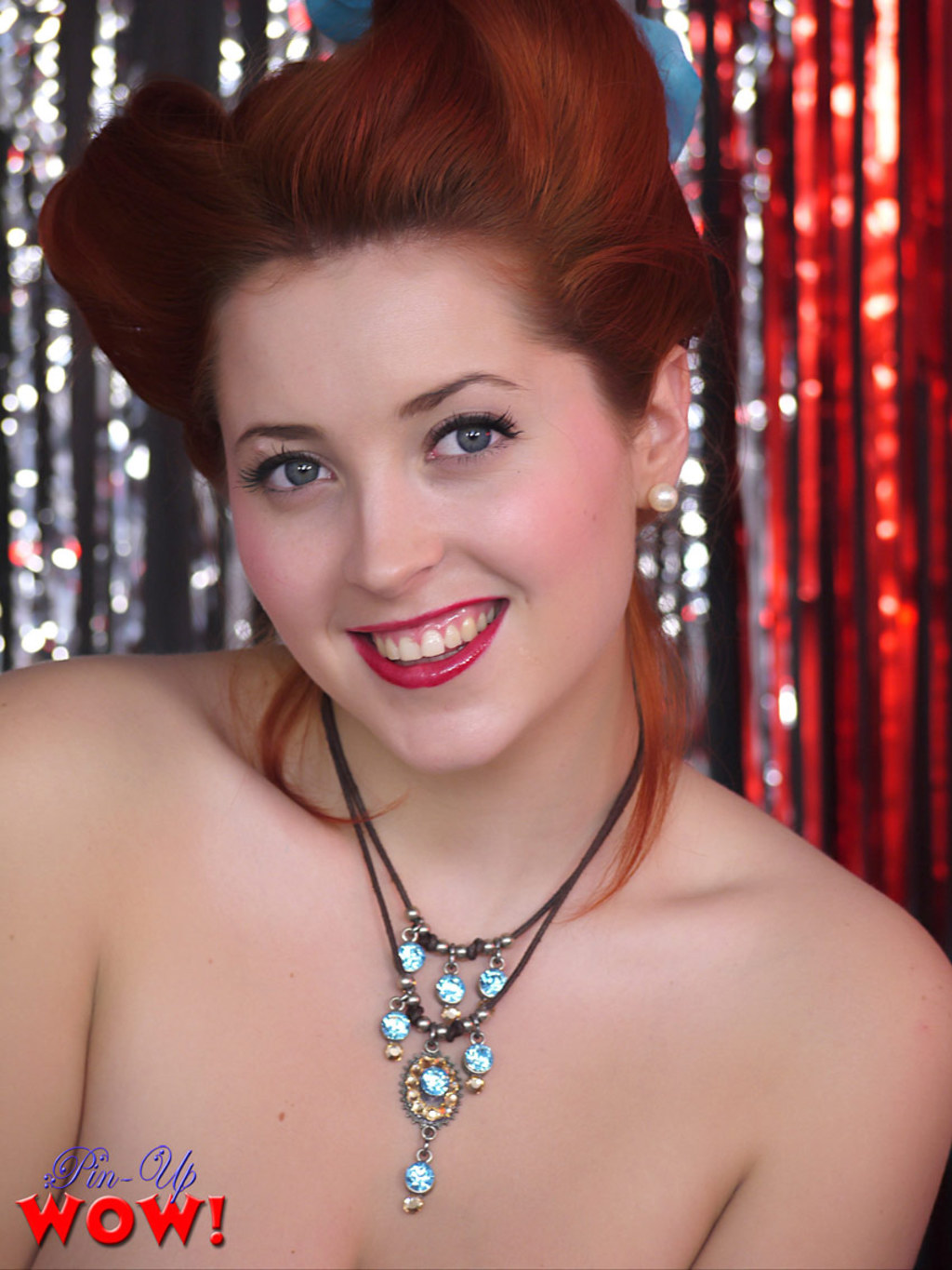 Lucy V Is One Hot Redhead Pinup Girl