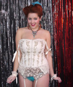 Lucy V Is One Hot Redhead Pinup Girl