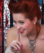 Lucy V Is One Hot Redhead Pinup Girl